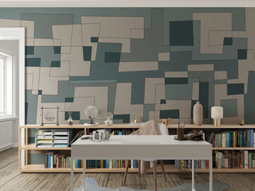 MONDRIAN - Motif panoramic wallpaper by Rimura