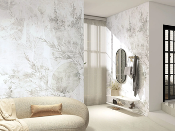 WISTERIA - Wallpaper with floral pattern by Rimura