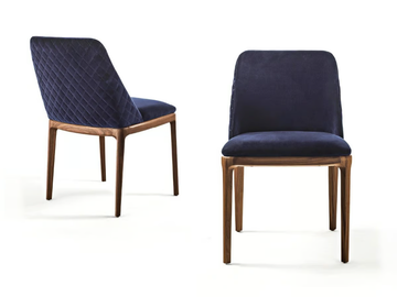 CLOE - Upholstered fabric chair by Riva 1920