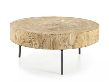 DISCO - Cedarwood garden side table by Riva 1920