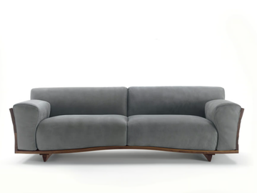 NUDO - 2 seater leather sofa by Riva 1920