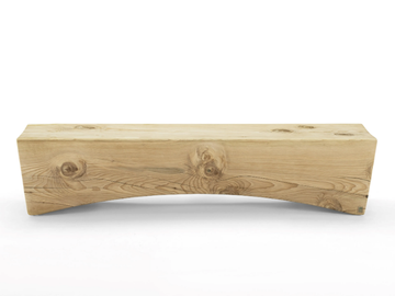 PONTEVECCHIO - Cedarwood bench by Riva 1920