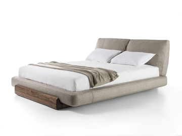 SOSPIRO BED - Upholstered double bed by Riva 1920