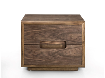 SOSPIRO NIGHT TABLE - Solid wood bedside table with drawers by Riva 1920