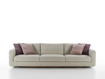 SOSPIRO SOFA - 3 seater fabric sofa by Riva 1920