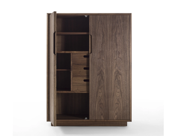 SOSPIRO - Solid wood highboard with drawers by Riva 1920