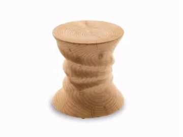 SQUEEZE - Cedarwood stool by Riva 1920