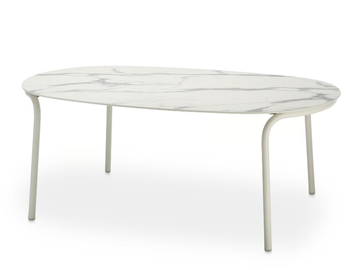 CHARME - Oval HPL table by Roberti