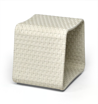 HAMPTONS - Aluminium garden pouf by Roberti