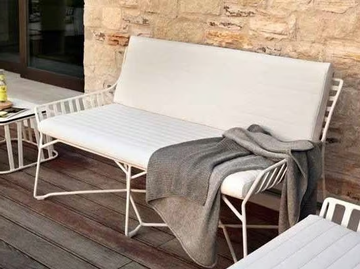 HAMPTONS GRAPHICS - 2 seater garden sofa by Roberti