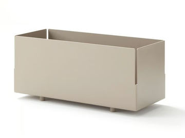 KEY WEST - Rectangular aluminium planter by Roberti