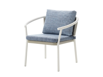 LIPARI - Garden easy chair with armrests by Roberti