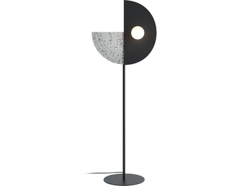 REGINA SIDE - Iron and recycled plastic floor lamp by Robin