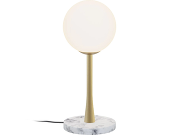 RICARDA - Marble and brass table lamp by Robin