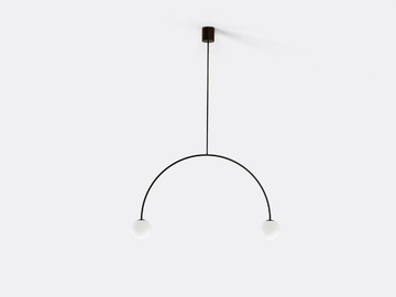 RIGA - Metal chandelier by Robin