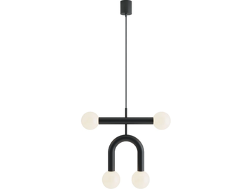 RIGOBERTA DUO SUPER CURVED - Iron pendant lamp by Robin