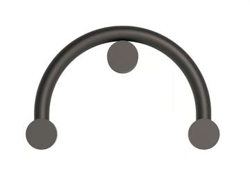 RIGOBERTA INDIRECT-CURVED - Iron wall light by Robin