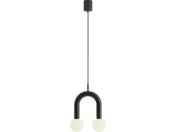 RIGOBERTA SUPER CURVED - Iron pendant lamp by Robin