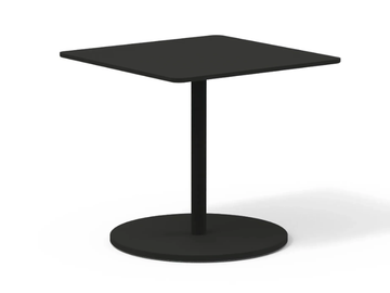BUTTON - Powder coated aluminium garden table by RODA
