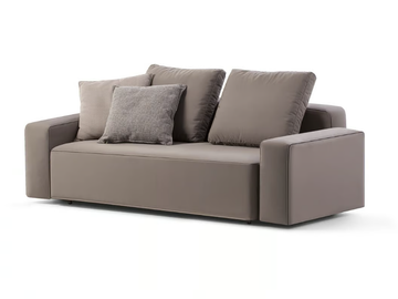 DANDY - 2 seater fabric garden sofa by RODA