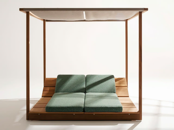EOLIE - Iroko gazebo by RODA