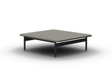ESTENDO - Square teak garden side table by RODA