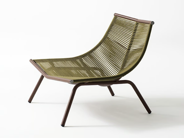 LAZE 001 - Rope garden armchair by RODA