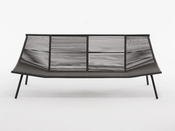 LAZE 005 - Polyester garden sofa by RODA
