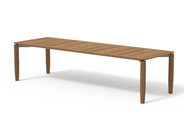 LEVANTE - Rectangular teak garden table by RODA