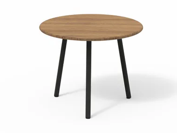 PIPER 013 - Round low teak garden side table by RODA
