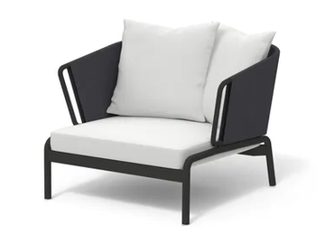 SPOOL 101 - Batyline® garden armchair with armrests by RODA