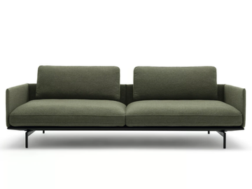 ROLF BENZ 536 LIV SMART - 3 seater fabric sofa by Rolf Benz