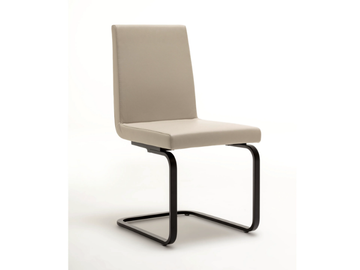 ROLF BENZ 620 - Cantilever leather chair by Rolf Benz