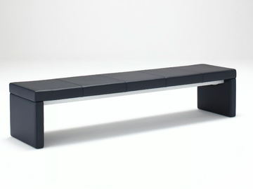 ROLF BENZ 620 - Modular leather bench by Rolf Benz