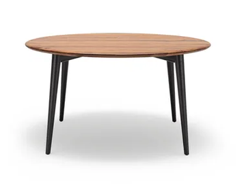 ROLF BENZ 900 - Round solid wood table by Rolf Benz