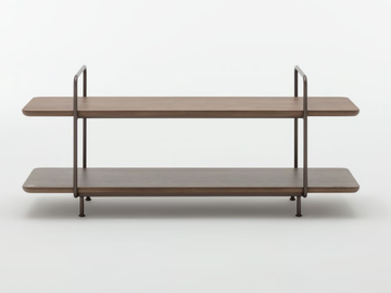 ROLF BENZ 931 - Rectangular solid wood coffee table by Rolf Benz
