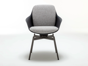 ROLF BENZ JUA - Fabric garden chair by Rolf Benz