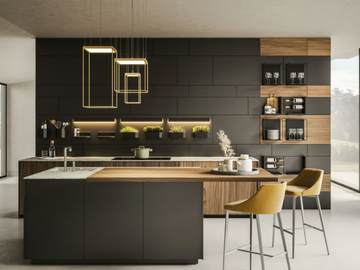 CADDY POST - Metal boiserie with integrated lighting by Ronda Design