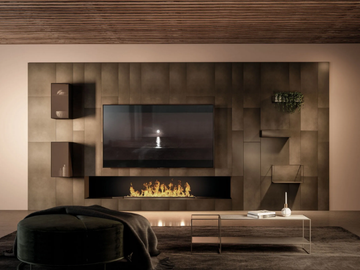 CADDY - Wall-mounted metal bookcase by Ronda Design
