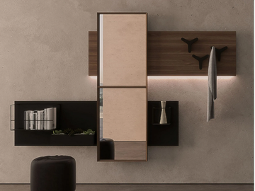 JAZZ - Wall-mounted hallway unit by Ronda Design
