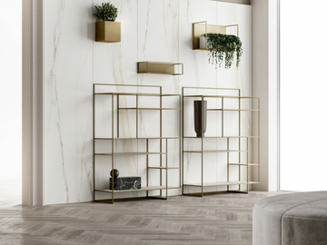 LEVIA SMALL - Open freestanding bookcase by Ronda Design