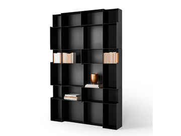 POLIS - Modular metal bookcase by Ronda Design