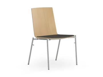 ARKETTO 155 - Stackable wooden training chair by Rosconi