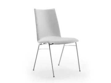 ATLANTA 450 - Upholstered stackable fabric chair by Rosconi