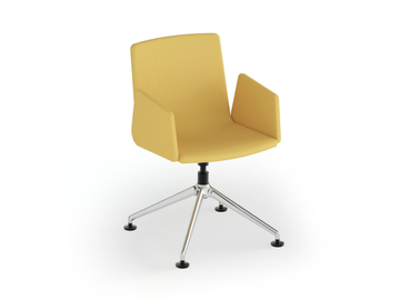 ELESS 428 - Fabric chair with armrests by Rosconi