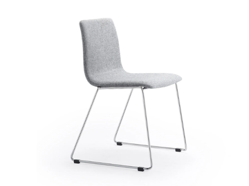 ELESS S172 - Upholstered stackable fabric chair by Rosconi