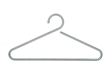 HAPPY - Stainless steel clothes hanger by Rosconi