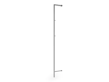 LINA - Wall-mounted stainless steel coat rack by Rosconi