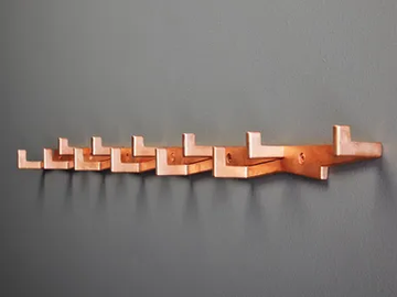 MÄANDER - Metal coat rack by Rosconi