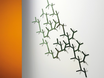 OSLO - Wall-mounted metal coat rack by Rosconi